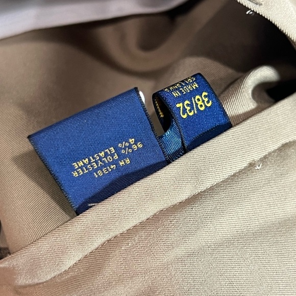 Polo Ralph Lauren 34W 31L Cotton Twill Performance Stretch Classic Fit Chinos - Picture 8 of 12